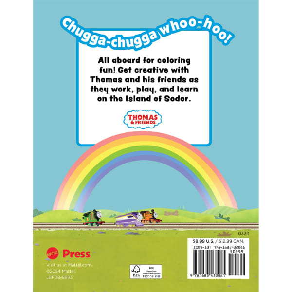 mattel Thomas & Friends: Giant Coloring Book
