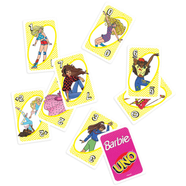 Mattel UNO Barbie Card Game For Kids & Family Night