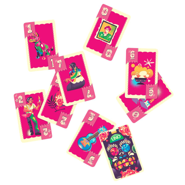 Mattel UNO Canvas Dia De Muertos Game Deck