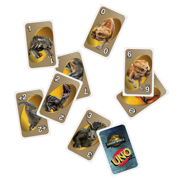 Mattel UNO Jogo De Cartas Jurassic World