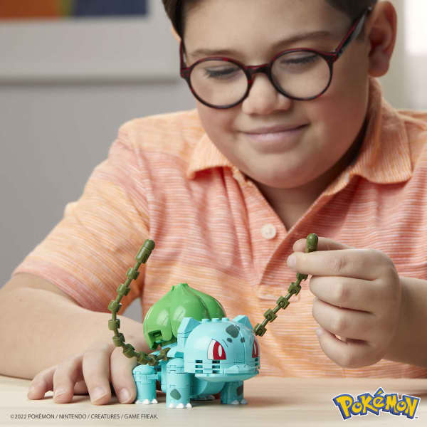 mattel MEGA Pokemon Bulbasaur Construction Set Building Toys For Kids
