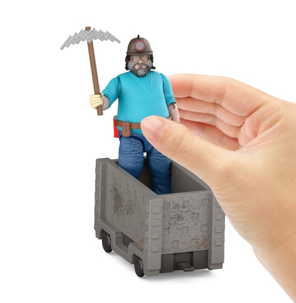 Mattel Minecraft-Coffret Fuite Explosive En Wagonnet
