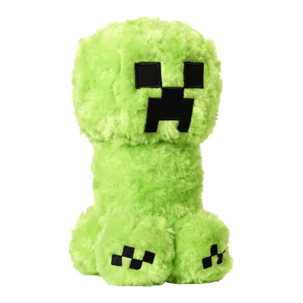 Mattel Minecraft Creeper Plush Toy 8-inch Collectible Soft Doll Inspired By A Minecraft Movie