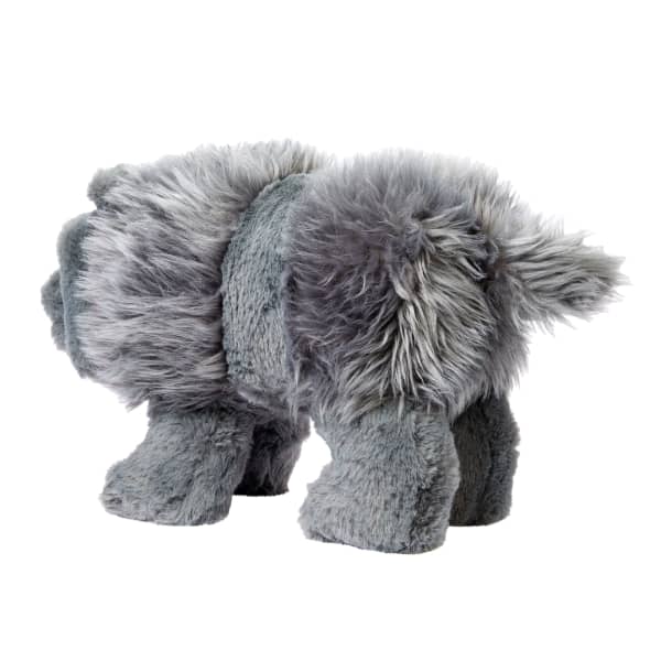 Mattel Minecraft Dennis The Wolf Interactive Plush Toy With Sounds & Moving Mouth Inspired By The Movie