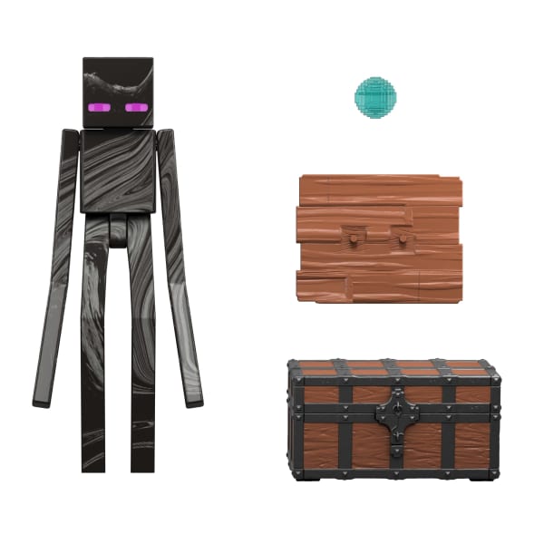 Mattel Minecraft Enderman Action Figure & Accessories Toy Set Inspired By A Minecraft Movie