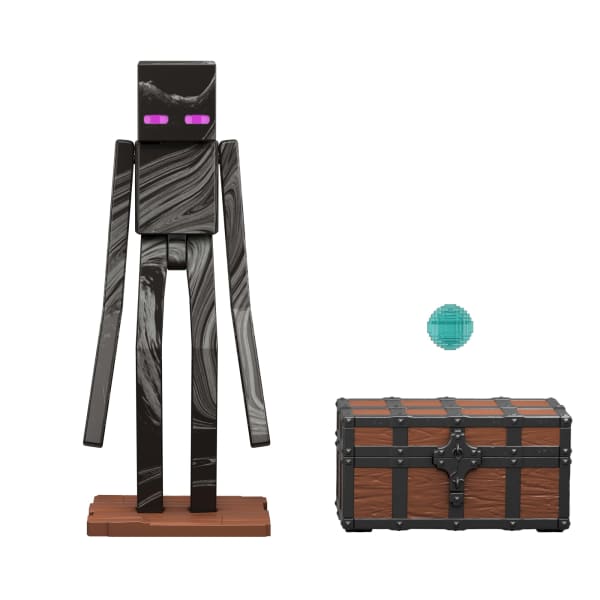 Mattel Minecraft Enderman Action Figure & Accessories Toy Set Inspired By A Minecraft Movie