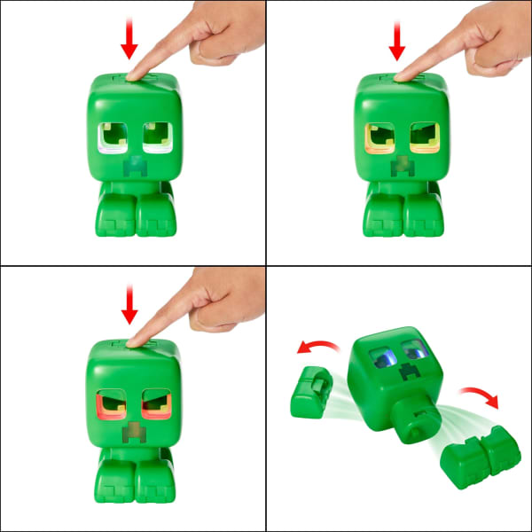 Mattel Minecraft Figurine Creeper Mon Animal De Compagnie