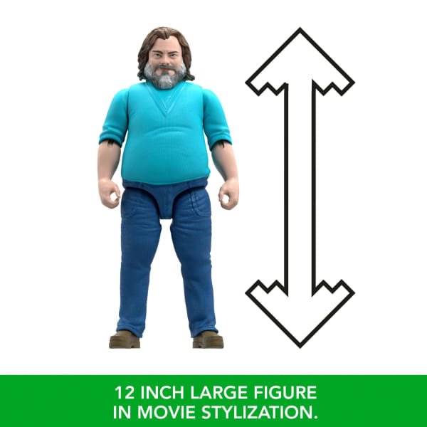 Mattel Minecraft Steve Large-Scale Action Figure 12-Inch Character Collectible Inspired By The Movie