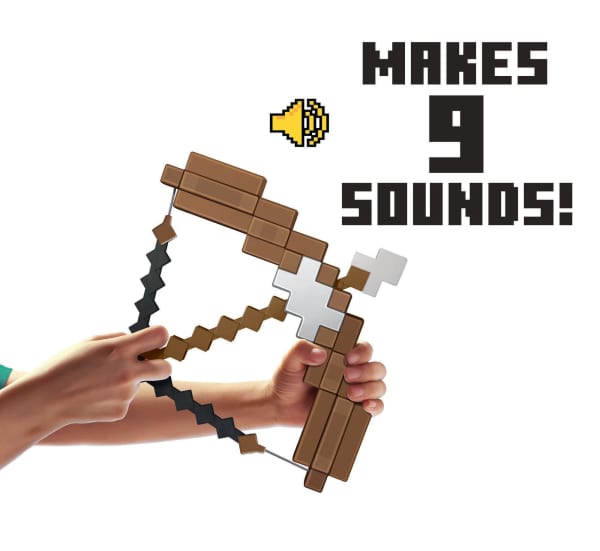 Mattel Minecraft Toys Ultimate Bow And Arrow With Sounds Role-Play