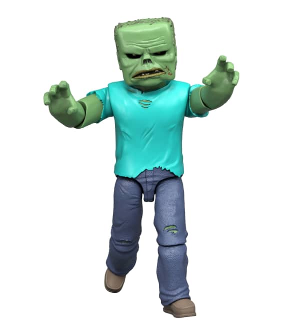 Mattel Minecraft Zombie Action Figure & Accessories Toy Set Inspired By A Minecraft Movie