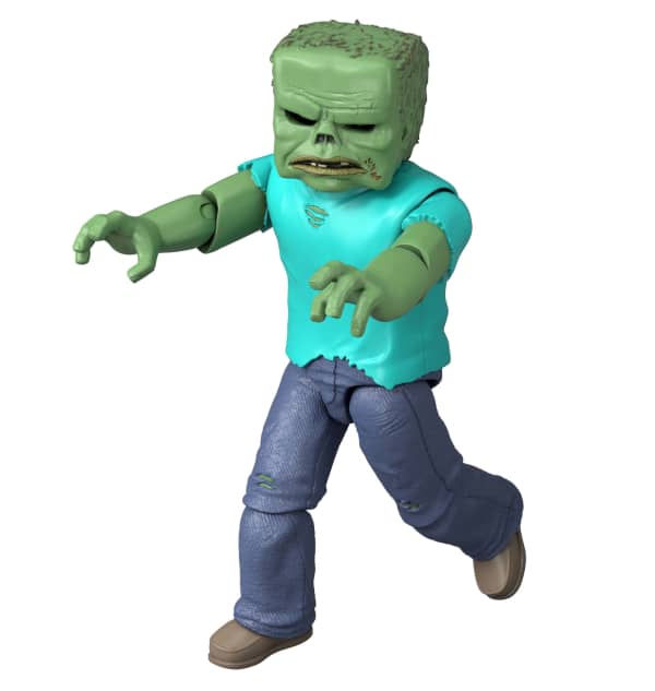Mattel Minecraft Zombie Action Figure & Accessories Toy Set Inspired By A Minecraft Movie