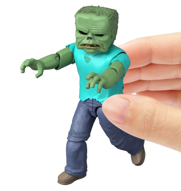 mattel Minecraft Zombie Action Figure & Accessories Toy Set Inspired By A Minecraft Movie