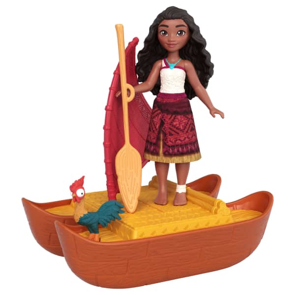 Mattel Moana 2 Set De Juego Moana Y Loto Con Accesorios