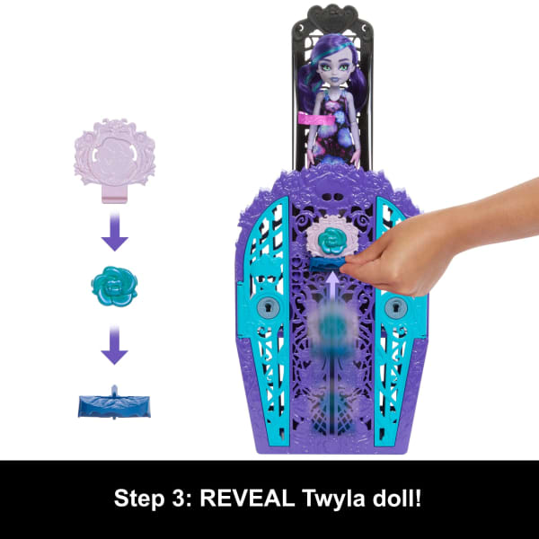 Mattel Monster High Skulltimate Secrets Garden Mysteries Playset Twyla Doll With 19+ Surprises
