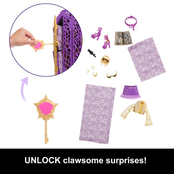 Mattel Monster High Skulltimate Secrets Hauntlywood Mysteries Doll Clawdeen Wolf With 19+ Surprises