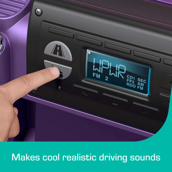 Mattel Power Wheels Gabby's Dollhouse Jeep Wrangler Battery-Powered Ride-On Toy Vehicle With Sounds