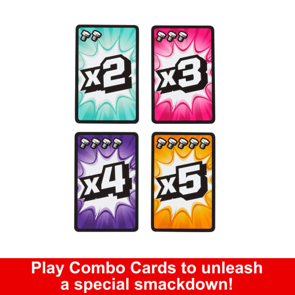 Mattel Rock ‘Em Sock ‘Em Robots Fight Cards Card Game With Two Boxing Gloves Team Party Game