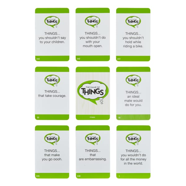 Mattel The Game Of Things Party Game For Teens & Adults Board Game For Family Night