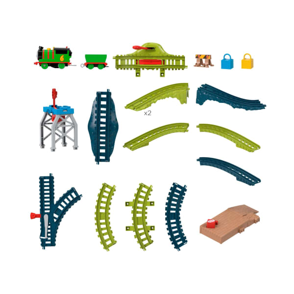 Mattel Thomas Et Ses Amis Coffret Train Et Piste La Livraison De Percy