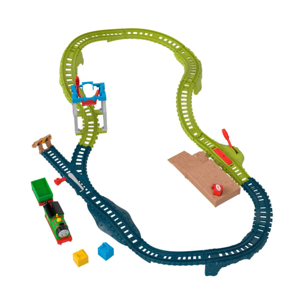 Mattel Thomas Et Ses Amis Coffret Train Et Piste La Livraison De Percy