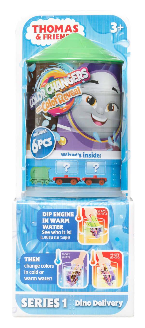 Mattel Thomas Et Ses Amis Color Reveal Train Avec Changement De Couleur