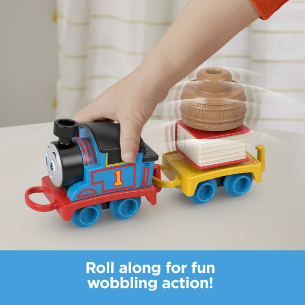 Mattel Thomas & Friends My First Thomas Push-Along Toy Train With Stacking Cargo For Toddlers