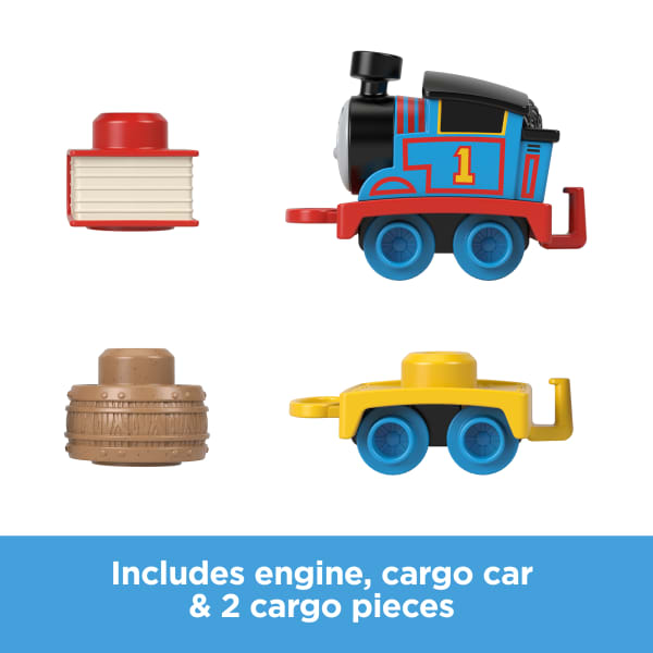 Mattel Thomas & Friends My First Thomas Push-Along Toy Train With Stacking Cargo For Toddlers