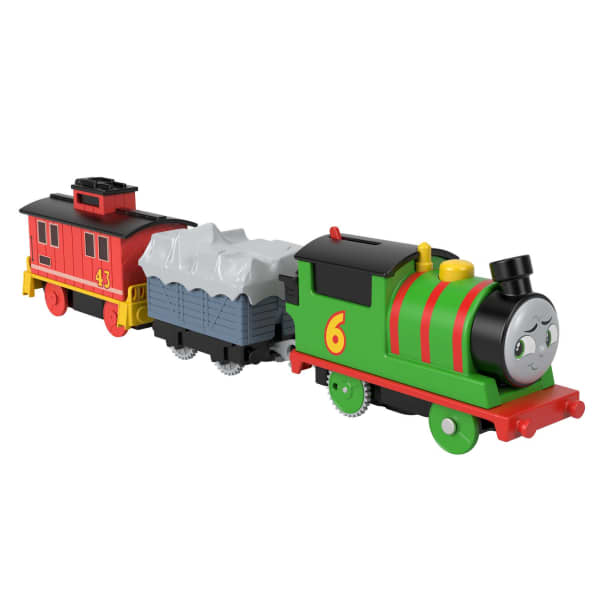 Mattel Thomas & Friends Percy & Brake Car Bruno Motorized Vehicle Set
