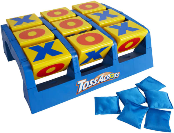 Mattel Toss Across Game Tic Tac Toe Outdoor Game Original Bean Bag Toss