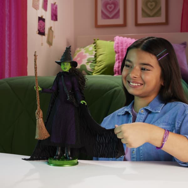 mattel Universal Pictures’ Wicked Deluxe Elphaba Fashion Doll & Accessories With Braided Hair & Posability - Coming Soon