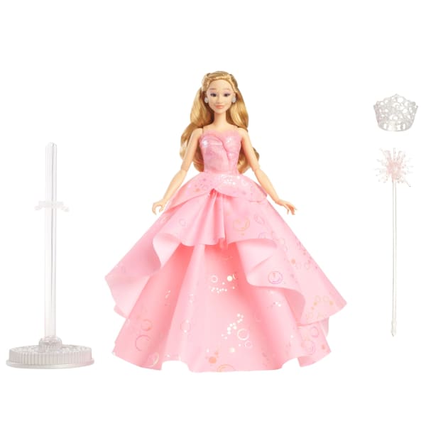 Mattel Universal Pictures' Wicked Deluxe Glinda Fashion Doll & Accessories With Removable Outfit