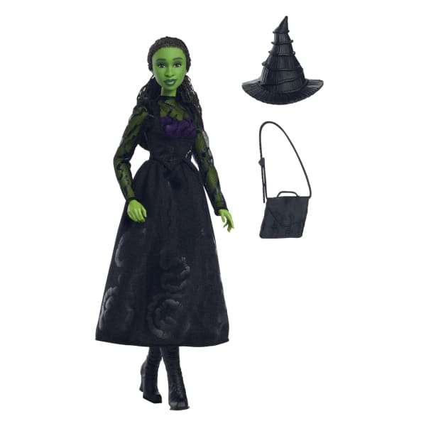 Mattel Universal Pictures’ Wicked Elphaba Fashion Doll With Removable Fashions & Accessories