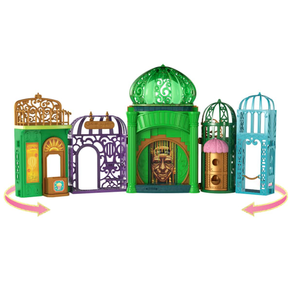 Mattel Universal Pictures’ Wicked Emerald City Small Doll Playset With 5 Play Spaces & 15 Accessories