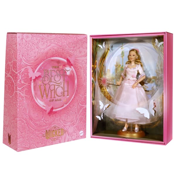 mattel Universal Pictures’ Wicked: For Good Collectible Glinda Fashion Doll With Removable Outfit inspired By The Movie