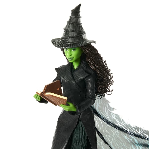 Mattel Universal Pictures’ Wicked: For Good Deluxe Elphaba Doll With Movie-Inspired Outfit & 4 Accessories