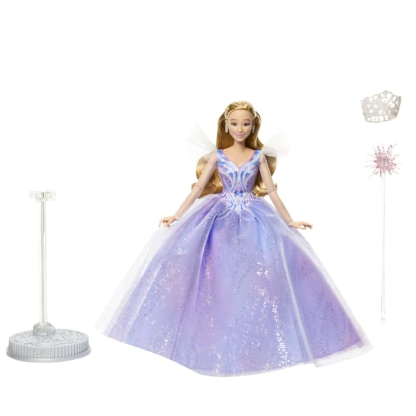 Mattel Universal Pictures’ Wicked: For Good Deluxe Glinda Doll With Movie-inspired Outfit & 3 Accessories