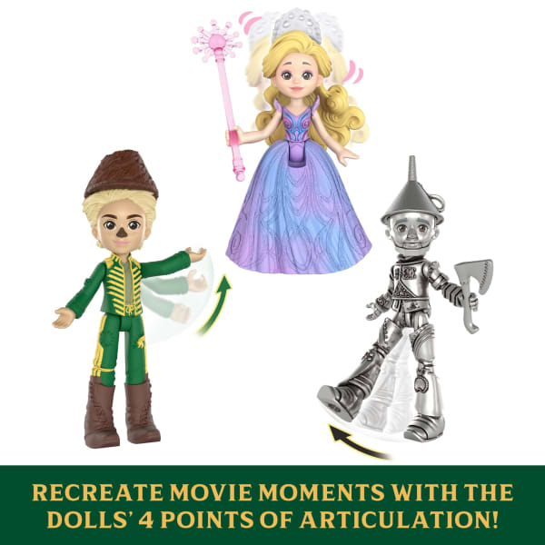 Mattel Universal Pictures’ Wicked: For Good Oz Story Set 5 Small Dolls With 5 Movie-Inspired Accessories