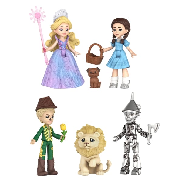 mattel Universal Pictures’ Wicked: For Good Oz Story Set 5 Small Dolls With 5 Movie-inspired Accessories