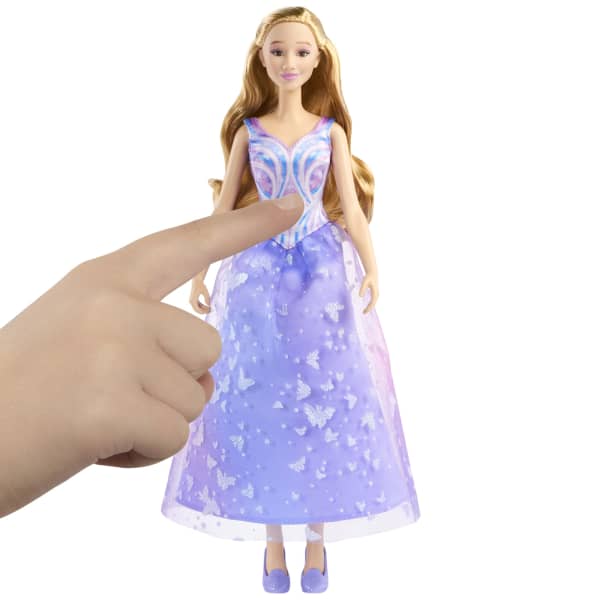 Mattel Universal Pictures’ Wicked: For Good Singing Glinda Doll Movie-inspired Outfit Sings “For Good”