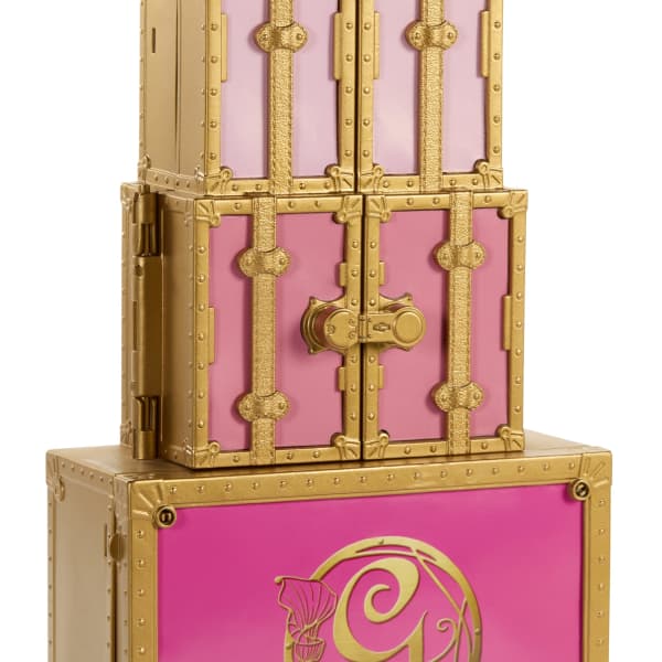 Mattel Universal Pictures’ Wicked Glinda's Glamorous Closet 2 Unique Looks Surprises & 13 Accessories