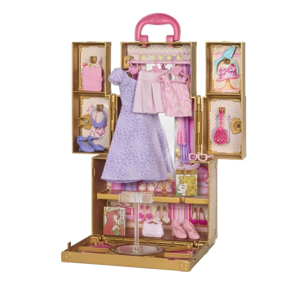 Mattel Universal Pictures’ Wicked Glinda's Glamorous Closet 2 Unique Looks Surprises & 13 Accessories