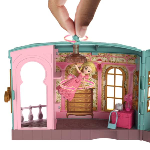 Mattel Universal Pictures’ Wicked So Popular Dorm Small Doll Playset With 3 Play Spaces & 10 Total Pieces