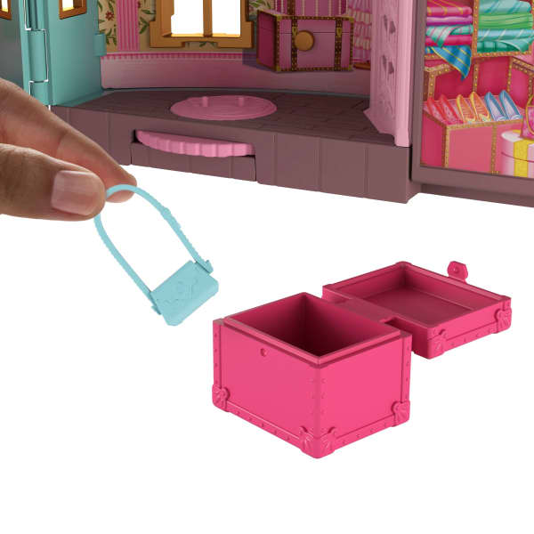 Mattel Universal Pictures’ Wicked So Popular Dorm Small Doll Playset With 3 Play Spaces & 10 Total Pieces