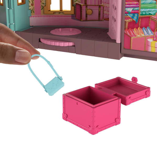 Mattel Universal Pictures’ Wicked So Popular Dorm Small Doll Playset With 3 Play Spaces & 10 Total Pieces