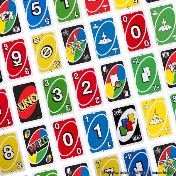 Mattel UNO Add-On Pack Billie Eilish Card Game For Family & Game Nights Travel Camping & Parties