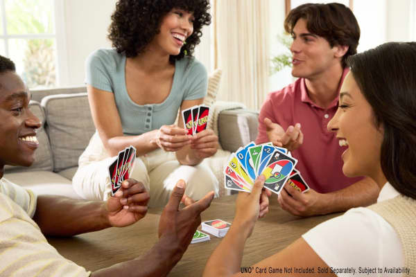 mattel UNO Add-On Pack Billie Eilish Card Game For Family & Game Nights Travel Camping & Parties