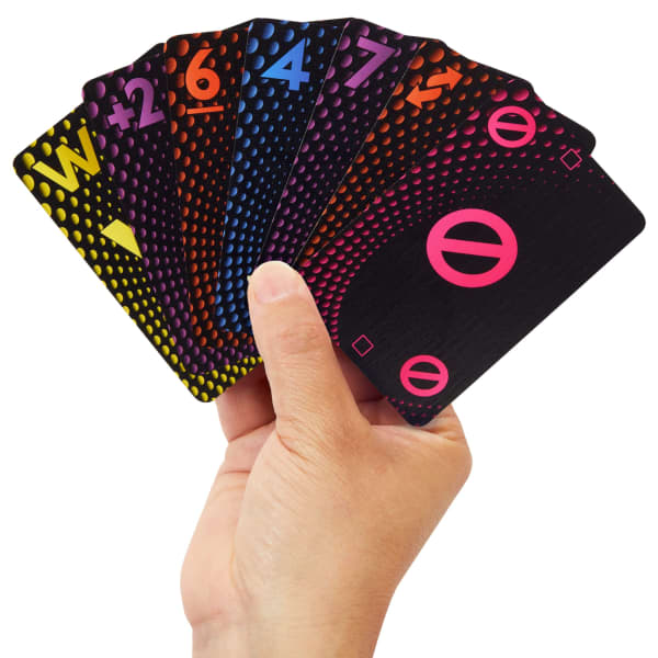 mattel UNO Card Game Gold Edition For Kid Adult & Family Nights Collectible Deck With Foil Accents