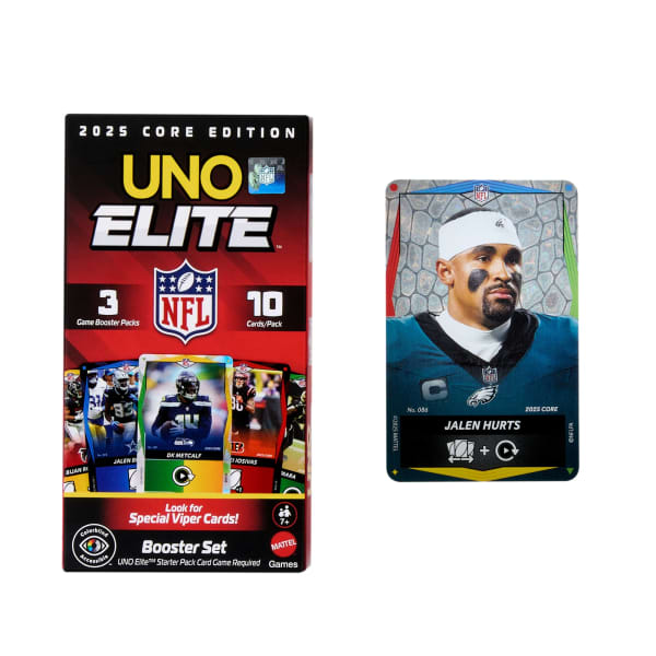 Mattel Uno Elite™ Nfl Édition De Base2025 Ensemble Supplémentaire