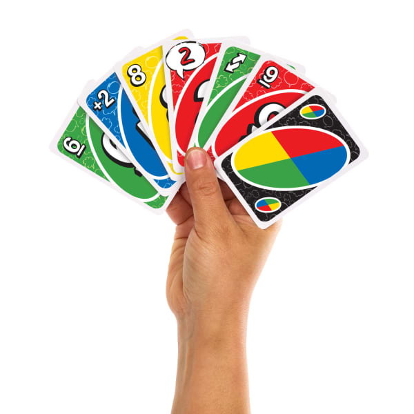 mattel UNO House Rules Card Game For Adult Family & Game Night