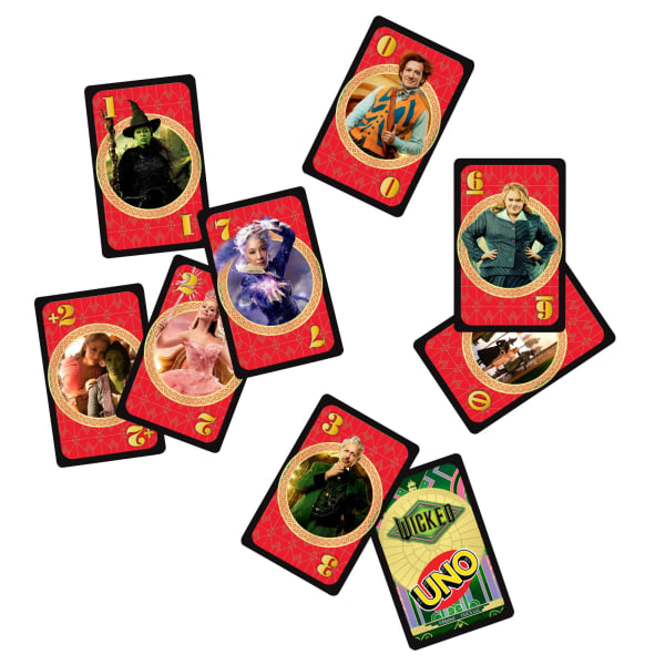 Mattel UNO Wicked Card Game For Kid Adult & Family Nights Inspired By The Movie